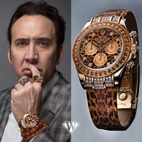 rolex nicolas cage|nicolas cage age.